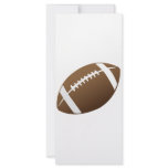 Football and Football Teams Graphic Personalized Rack Card