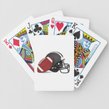 Football and Helmet Deck Of Cards