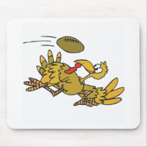 Football and Turkey mousepads by sportydesigns Football and Turkey mousepads