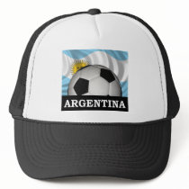 Football Argentina Mesh Hat