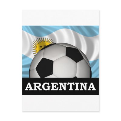 Football Argentina Post Cards by teyes143