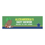 Football Baby Custom Baby Shower Banner Print
