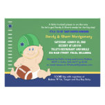Football Baby Sports Theme Baby Shower Invite