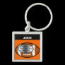 football ball photo keychains