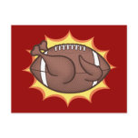 Football Barbecue Postcard