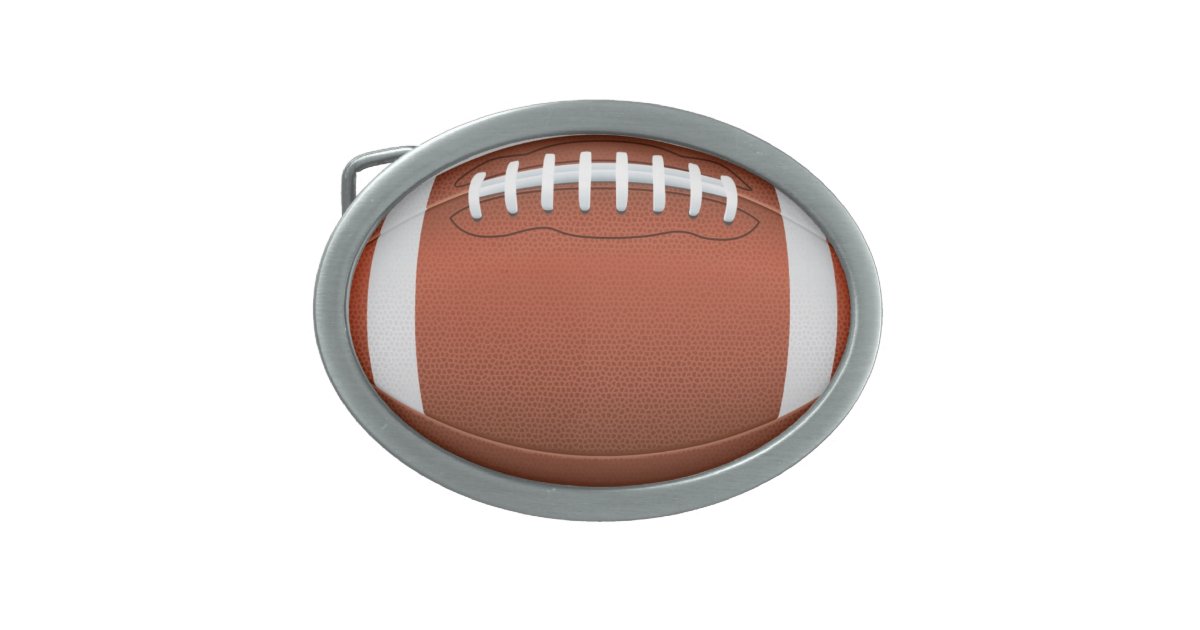 Football Belt Buckle Zazzle