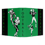 Football Vinyl Binder