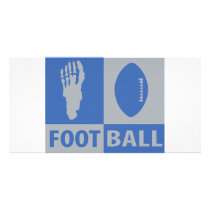 football bizarre icon photo cards
