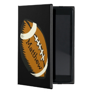Football Black and Brown Sports iPad Mini Case