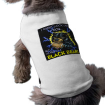 Football Black Bear pet shirt pet clothing by BeckCalli Football Black Bear pet shirt pet clothing