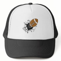 Football Breaking Out Hat