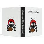 Football Bug T-shirts and Gifts Vinyl Binders