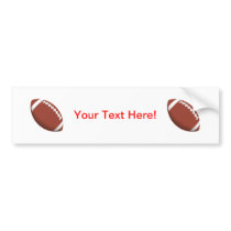Football! Bumper Stickers
