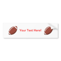 Football! Bumper Stickers