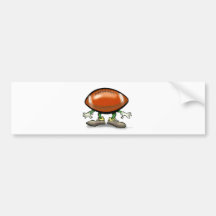 Football Bumper Sticker
