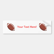 Football! Bumper Stickers