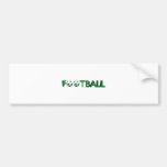 football bumper stickers