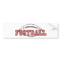 Football bumper stickers