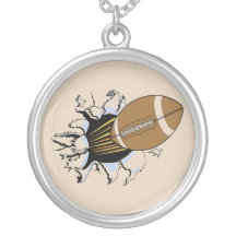 Football Burst T-shirts and Gifts Jewelry