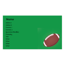 Football - Business business cards