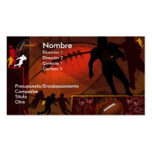 FOOTBALL BUSINESS CARD