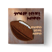 Football Button by Customizables Football Button