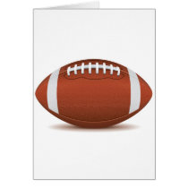 football greeting card