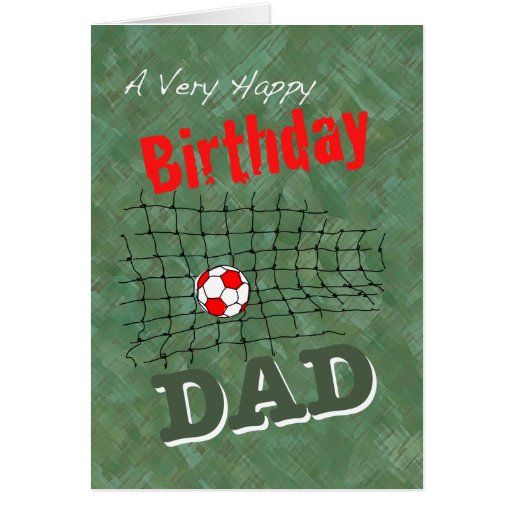 Football Card for Dad