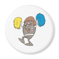football cheerleader magnets by shopaholicchick football cheerleader magnets