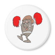 football cheerleader magnets by shopaholicchick football cheerleader magnets