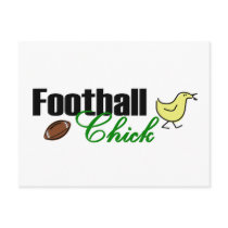 Football Chick postcards