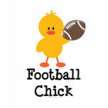 Football Chick T shirt