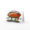 Football Christmas Card by FunGraphix Football Christmas Card