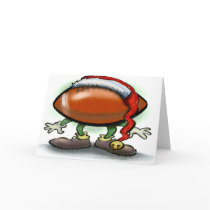 Football Christmas Card