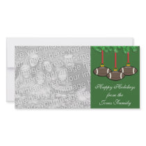 Football Christmas Photo Card photo cards