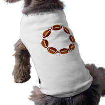FOOTBALL CIRCLE DESIGN pet clothing