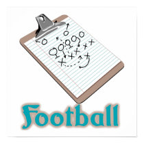 Football Clip Board posters