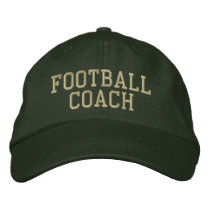 Football Coach Baseball Cap