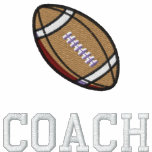 Football Coach Embroidered Shirt