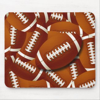 FOOTBALL COLLAGE mousepad