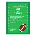 Football Couples Bridal Shower Invitation