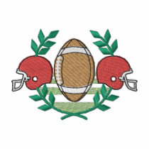 Football Crest embroidered shirts