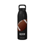 Football Custom Water Bottle