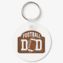 Football Dad keychains by Just2Cute Football Dad keychains