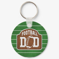 Football Dad keychains by Just2Cute Football Dad keychains