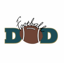 Football DAD photo sculptures by Just2Cute Football DAD photo sculptures