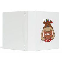 Football Dog Binders