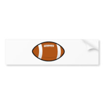 Football Drawing Bumper Stickers