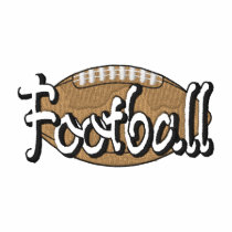 Football embroidered shirts by ZazzleEmbroidery Football embroidered shirts