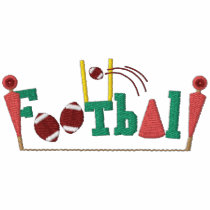 Football embroidered shirts by Embroidery4U Football embroidered shirts
